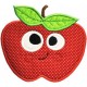 Silly Sweet Apple Applique